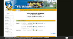 Desktop Screenshot of fsv-leimbach.de